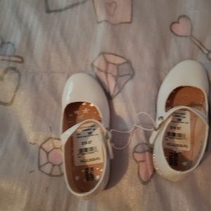 White toddler shoes